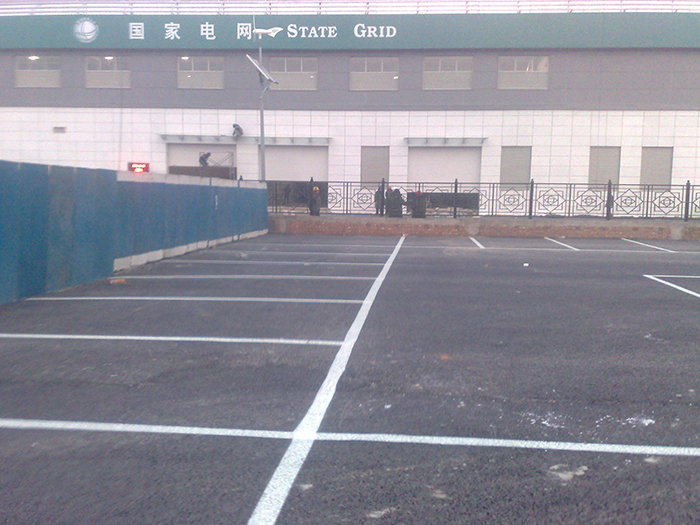 高安屯划线施工